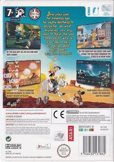 Go West A Lucky Luke Adventure - Wii - (B Grade) (Genbrug)